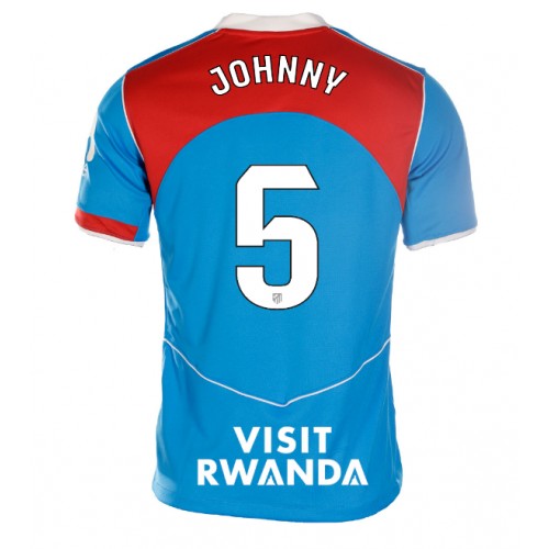 Atletico Madrid Johnny Cardoso #5 Replika Tredjetrøje Dame 2025-26 Kortærmet Atletico Madrid Johnny Cardoso #5 Replika Tredjetrøje Dame 2025-26 Kortærmet